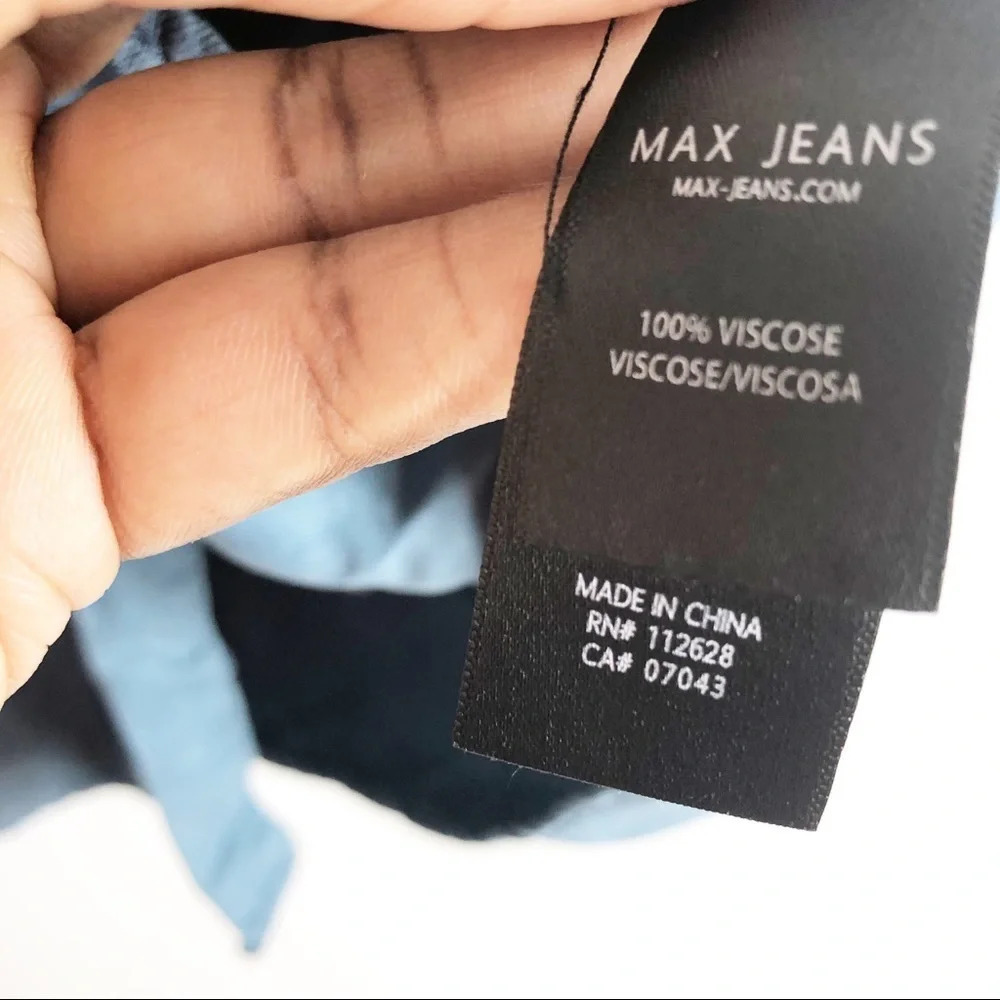 Max Jeans | Utility Military Chambray Dress - Picture 5 of 7